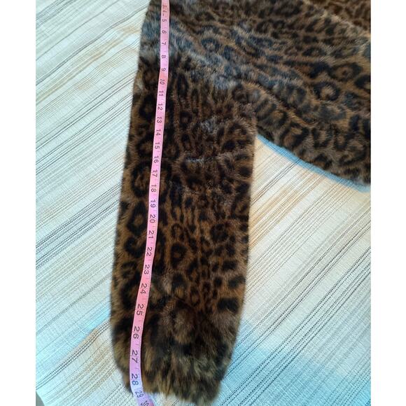 Rebecca Minkoff Vegan Fur Cropped Jacket - Picture 9 of 12